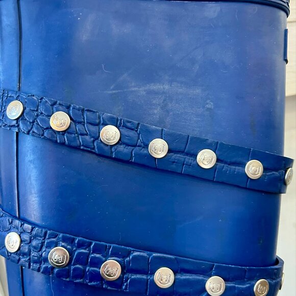 Hunter Festival Wellington Studded Tall Rain Boots - Size 8 - Picture 12 of 14